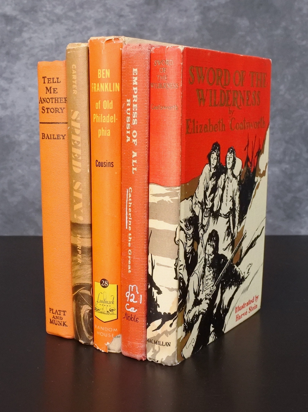 Vintage Youth Fiction Hardcover Book Set